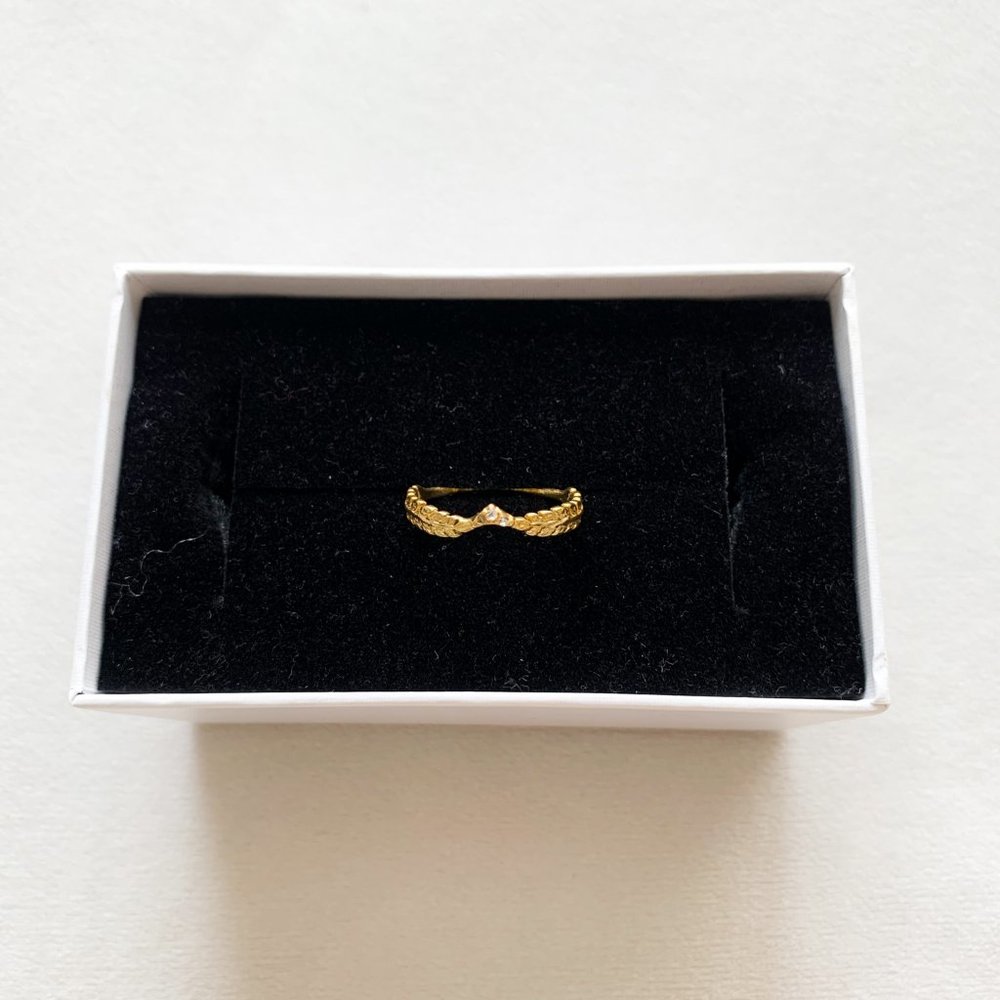 Gold Fern Ring